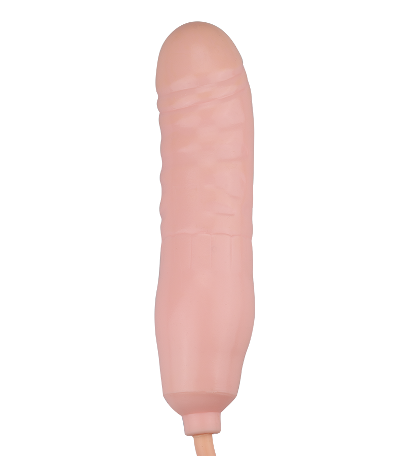 Aufblasbarer Analdildo mit Handpumpe