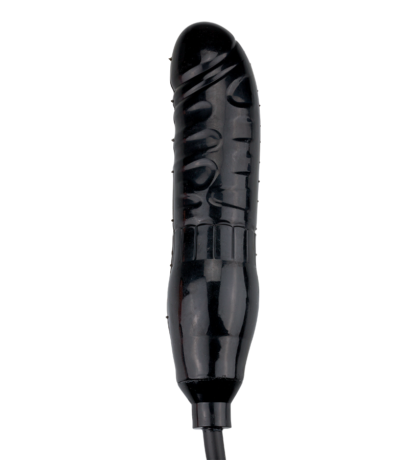 Aufblasbarer Analdildo mit Handpumpe