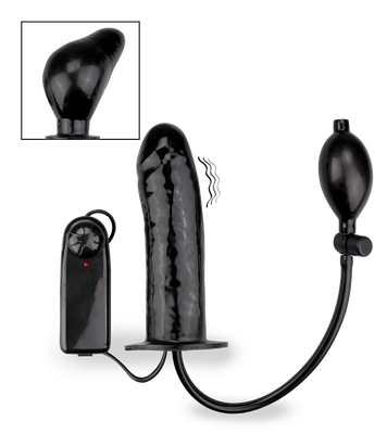 Aufblasbarer Dildo-Vibrator