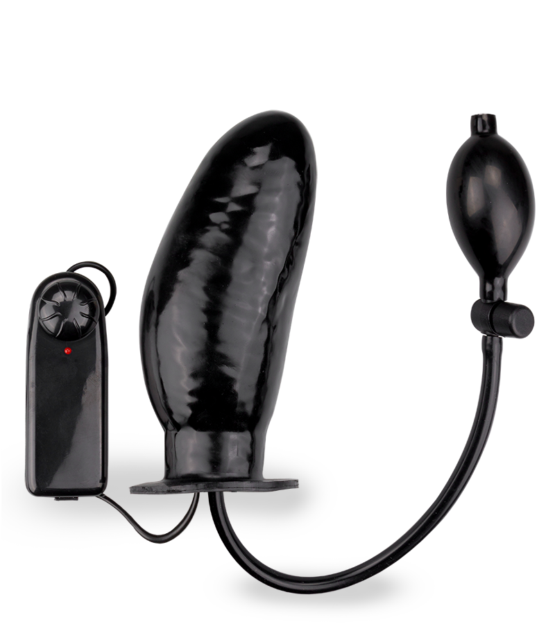 Aufblasbarer Dildo-Vibrator