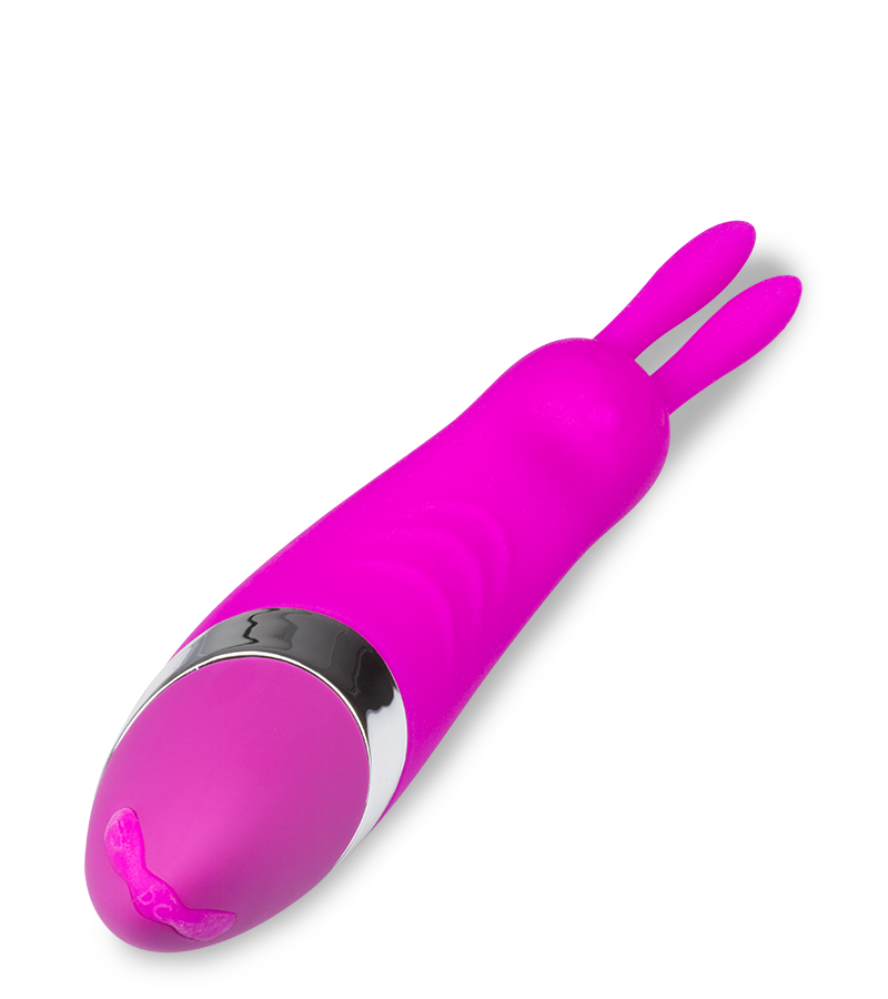 Aufladbarer Klitoris-Minivibrator Rabbit
