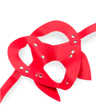 Laden Sie das Bild in den Galerie-Viewer, Augenmaske aus Kunstleder Wildcat