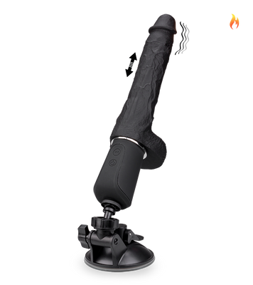 Automatischer Stoßdildo aus Silikon Russell