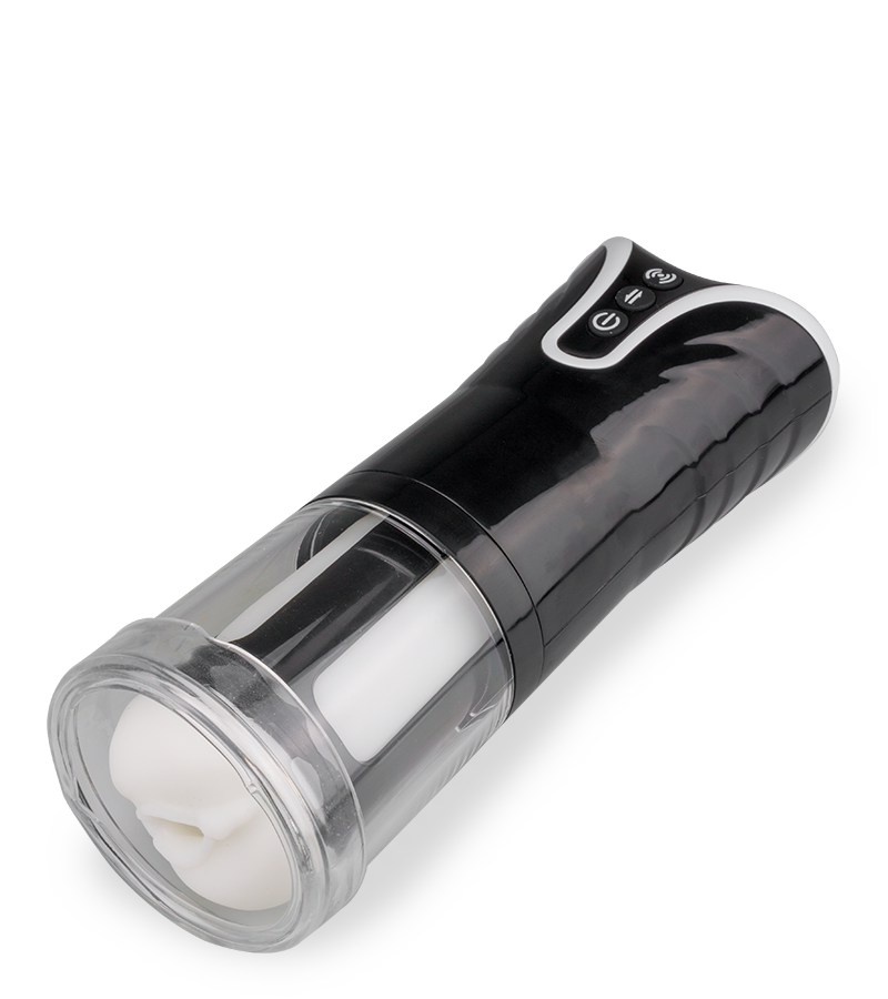 Automatischer Stoßmasturbator mit Vibration