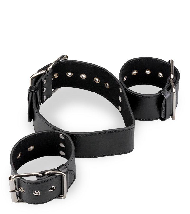 BDSM-Halsband mit Fesseln