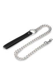 Laden Sie das Bild in den Galerie-Viewer, BDSM-Halsband mit O-Ring und Kette