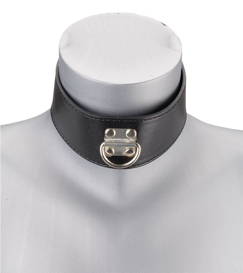 BDSM-Halsband mit Schloss und Leine