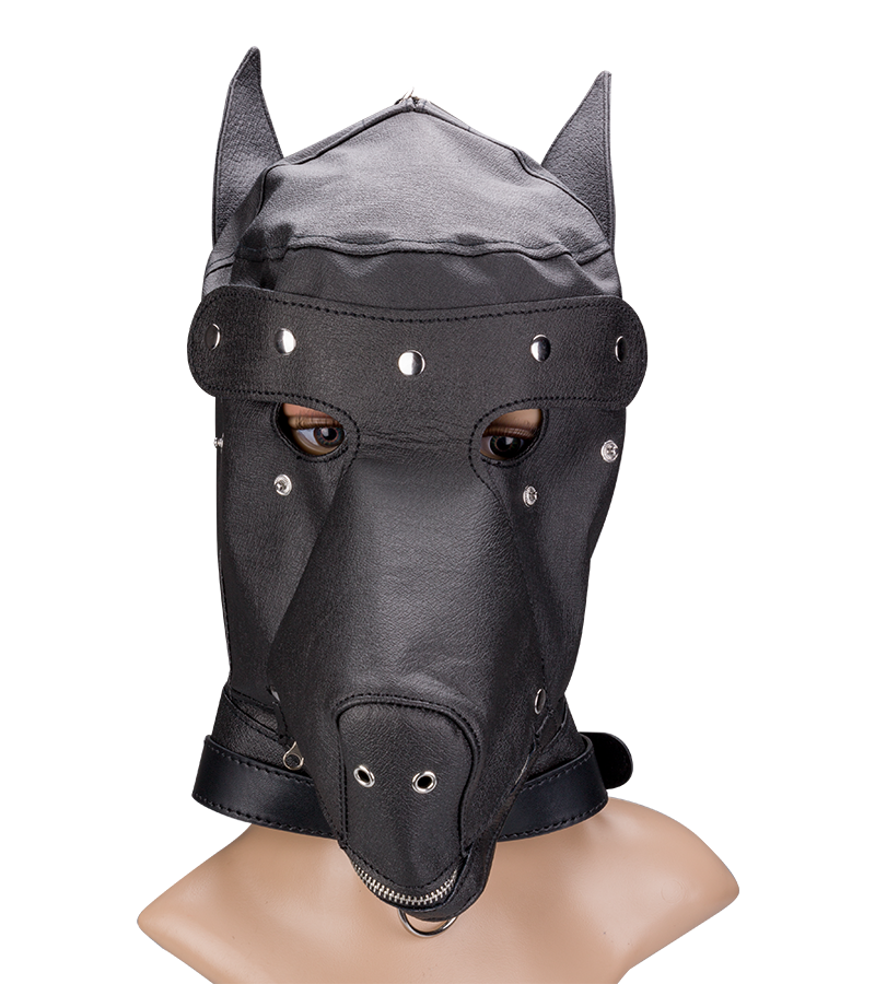 BDSM-Hundemaske Dobermann für Puppy Play