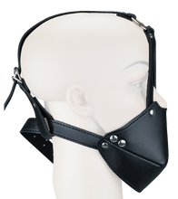 Laden Sie das Bild in den Galerie-Viewer, BDSM-Mundknebel aus Leder