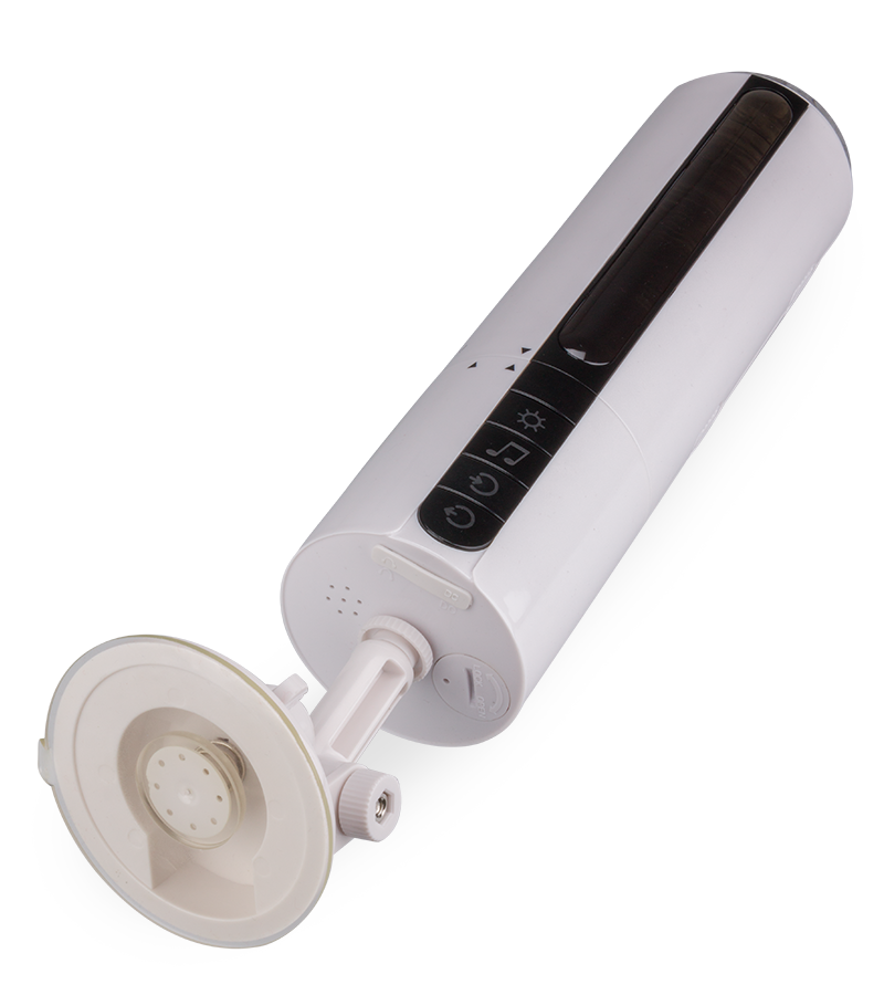 Beheizbarer Saug-Masturbator mit Audiofunktion