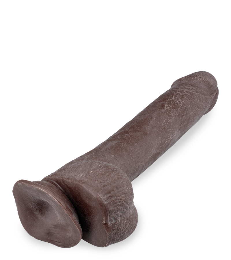 Beweglicher Dildo Real Skin 23 cm
