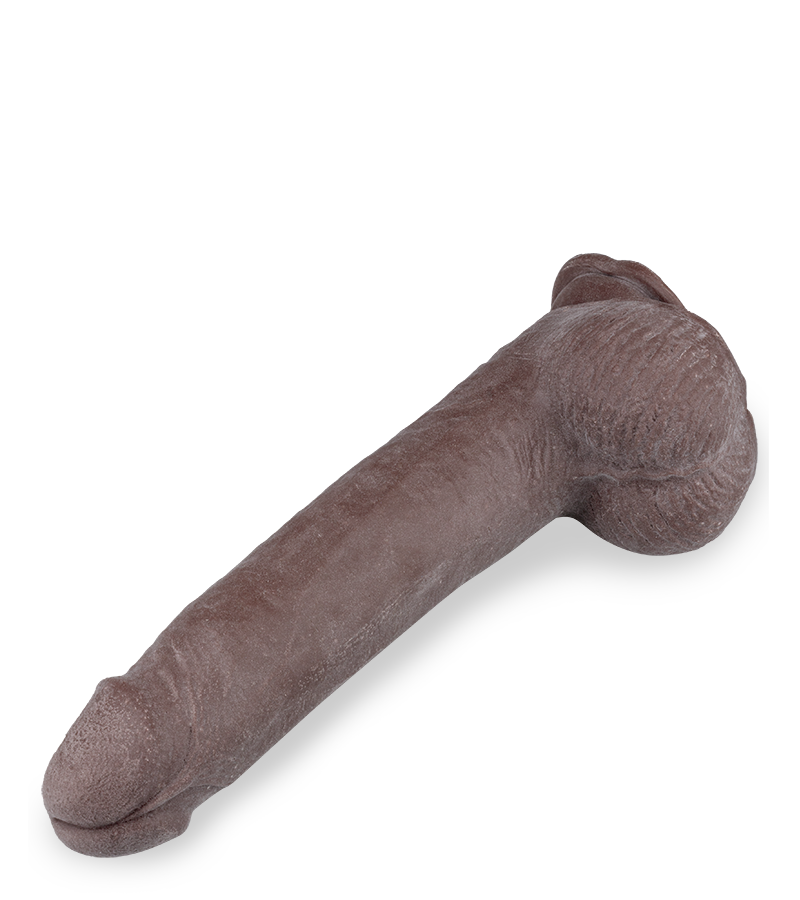 Beweglicher Dildo Real Skin 23 cm
