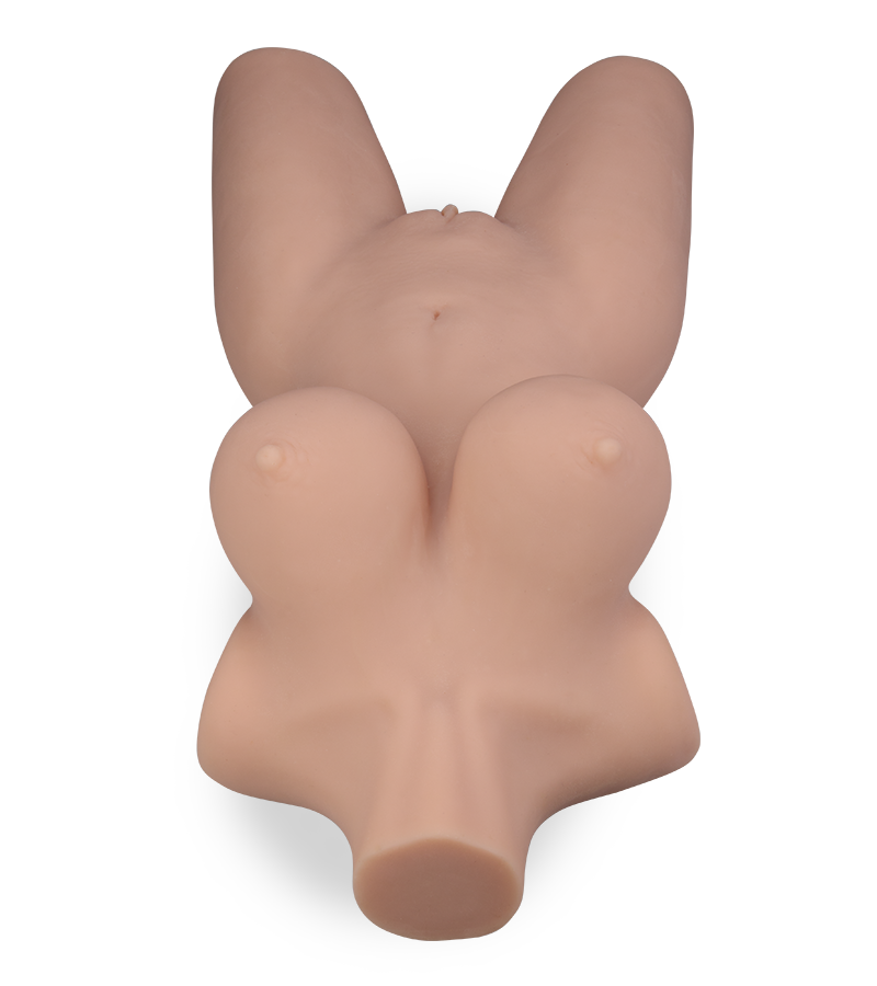 Beweglicher Masturbator Torso aus TPE Amélia