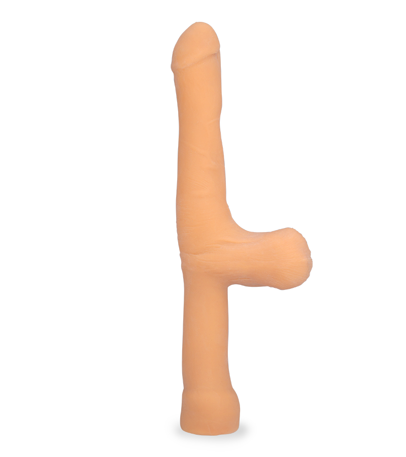 Biegbarer Dildo mit Griff Harry