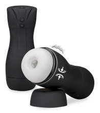 Laden Sie das Bild in den Galerie-Viewer, Blowjob-Masturbator mit Vibration Colonel