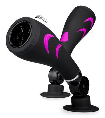 Blowjob-Profi-Masturbator mit Vibration und Saugfuß