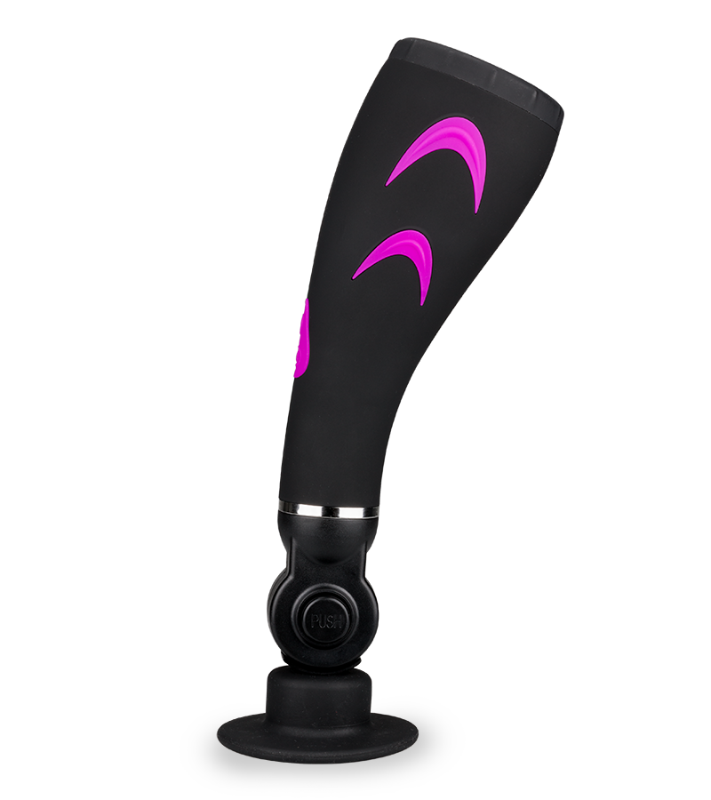 Blowjob-Profi-Masturbator mit Vibration und Saugfuß