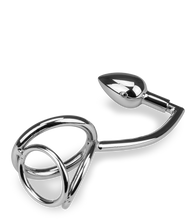 Laden Sie das Bild in den Galerie-Viewer, Bondage-Haken mit Dreifach-Cockring Bondy