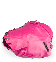 Laden Sie das Bild in den Galerie-Viewer, Bondage-Haube mit Reißverschlüssen an Augen und Mund