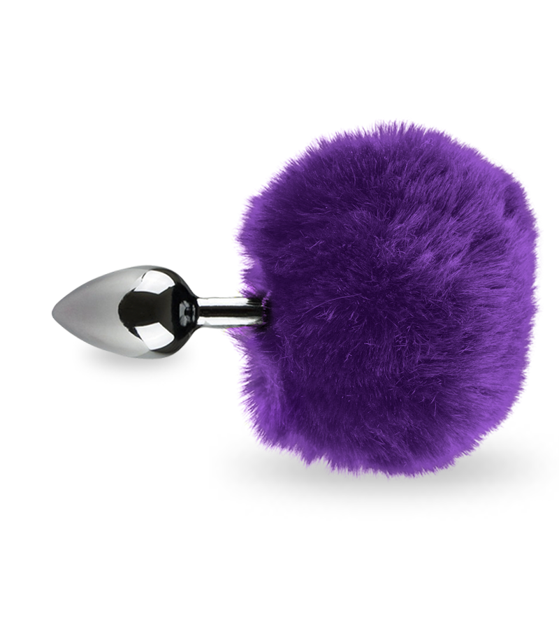 Bunny Tail Rosebud-Analplug