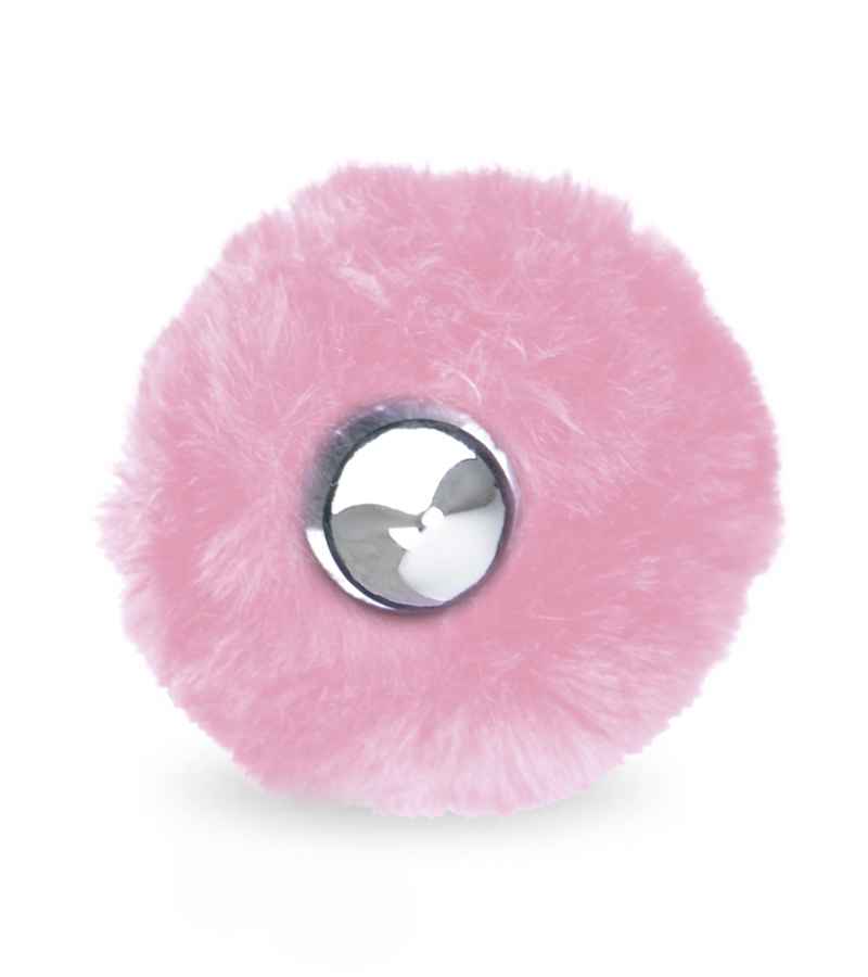 Bunny Tail Rosebud-Analplug