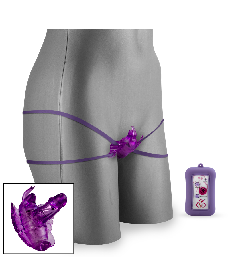 Butterfly mit Dildo 38 Stufen