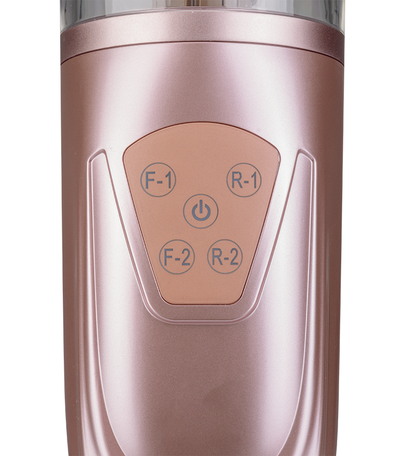 Deluxe Teleskop-Masturbator mit Stoßfunktion