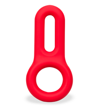 Laden Sie das Bild in den Galerie-Viewer, Doppel-Cockring aus medizinischem Silikon Vaster