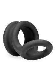 Laden Sie das Bild in den Galerie-Viewer, Doppel-Cockring für Penis und Hoden Plop