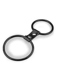 Laden Sie das Bild in den Galerie-Viewer, Doppel-Penisring aus Silikon und Kunstleder