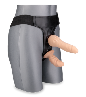 Doppel-Strap-On mit abnehmbarem Dildo