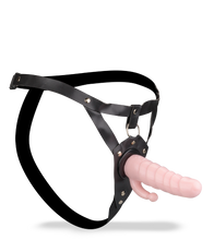 Laden Sie das Bild in den Galerie-Viewer, Doppeldildo mit O-Ring-Gurt