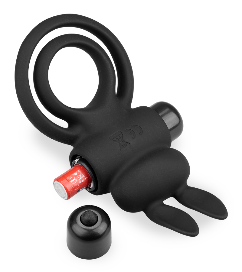 Doppelter Cockring mit Vibration 10 Modi