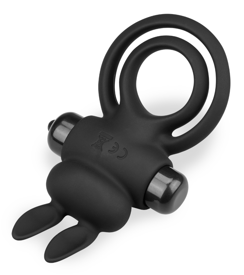 Doppelter Cockring mit Vibration 10 Modi