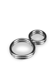 Laden Sie das Bild in den Galerie-Viewer, Doppelter Edelstahl-Penisring Eight