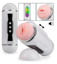 Laden Sie das Bild in den Galerie-Viewer, Double-Hole-Masturbator mit Stoßfunktion Party