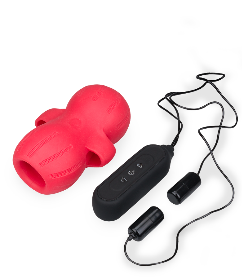 Double-Hole-Taschenmuschi mit Vibration Supernova