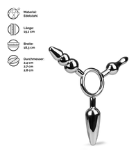 Laden Sie das Bild in den Galerie-Viewer, Dreifach-Analplug Geode