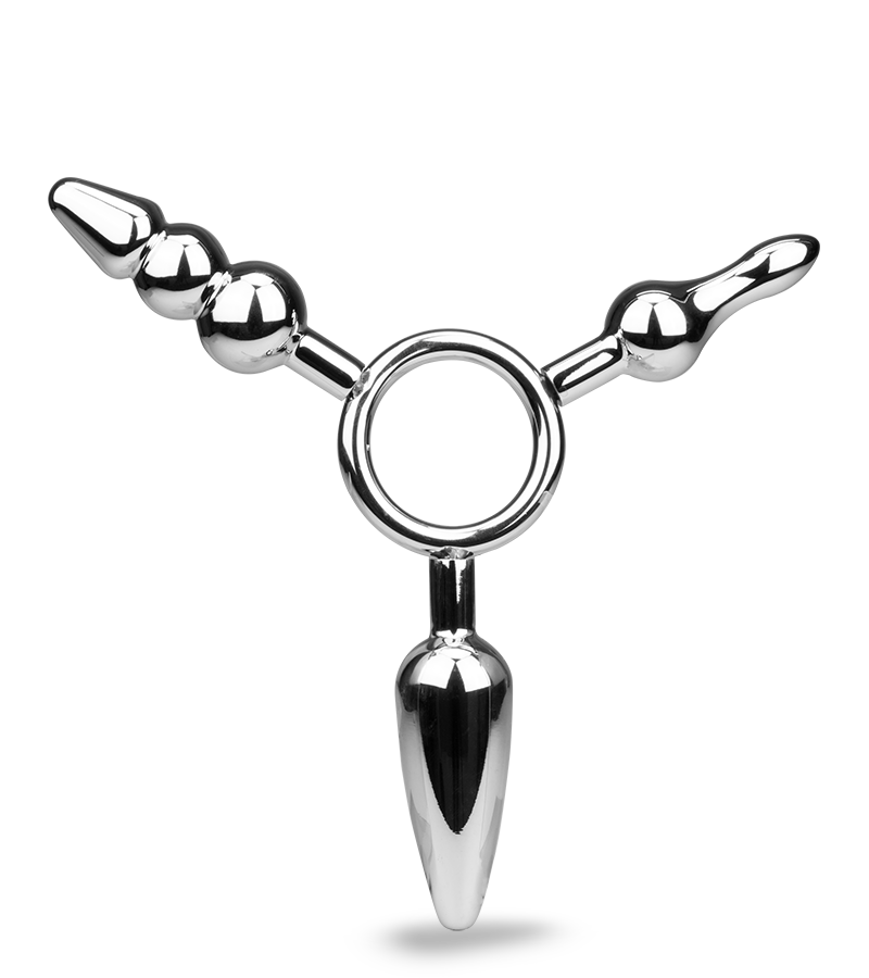 Dreifach-Analplug Geode