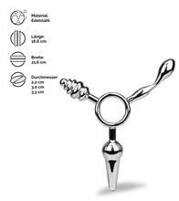 Laden Sie das Bild in den Galerie-Viewer, Dreifach-Analplug Wheel