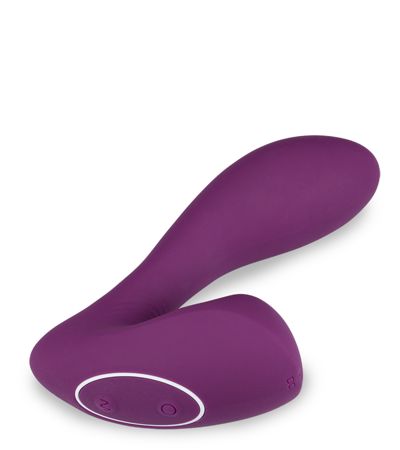 Druckwellenstimulator mit Innendildo Fame