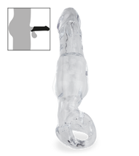 Laden Sie das Bild in den Galerie-Viewer, Durchsichtige Penishülle mit Hodenring Gordon