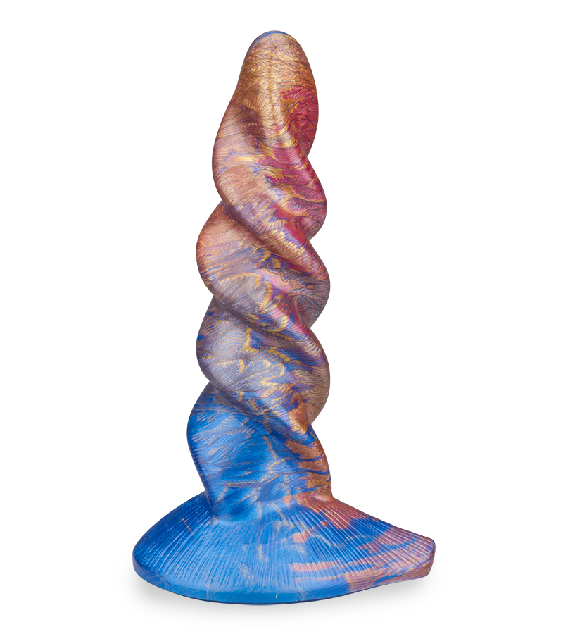 Einhorn-Dildo mit Saugnapf 22 cm