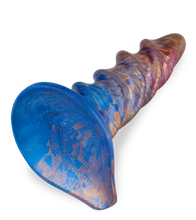 Laden Sie das Bild in den Galerie-Viewer, Einhorn-Dildo mit Saugnapf 22 cm