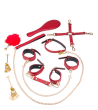 Laden Sie das Bild in den Galerie-Viewer, Elegantes BDSM-Set 8-teilig
