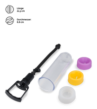 Laden Sie das Bild in den Galerie-Viewer, Erektionshilfe mit Handpumpe Bigger