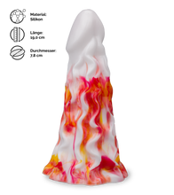 Laden Sie das Bild in den Galerie-Viewer, Fantasy-Dildo mit Saugnapf Thunderbird