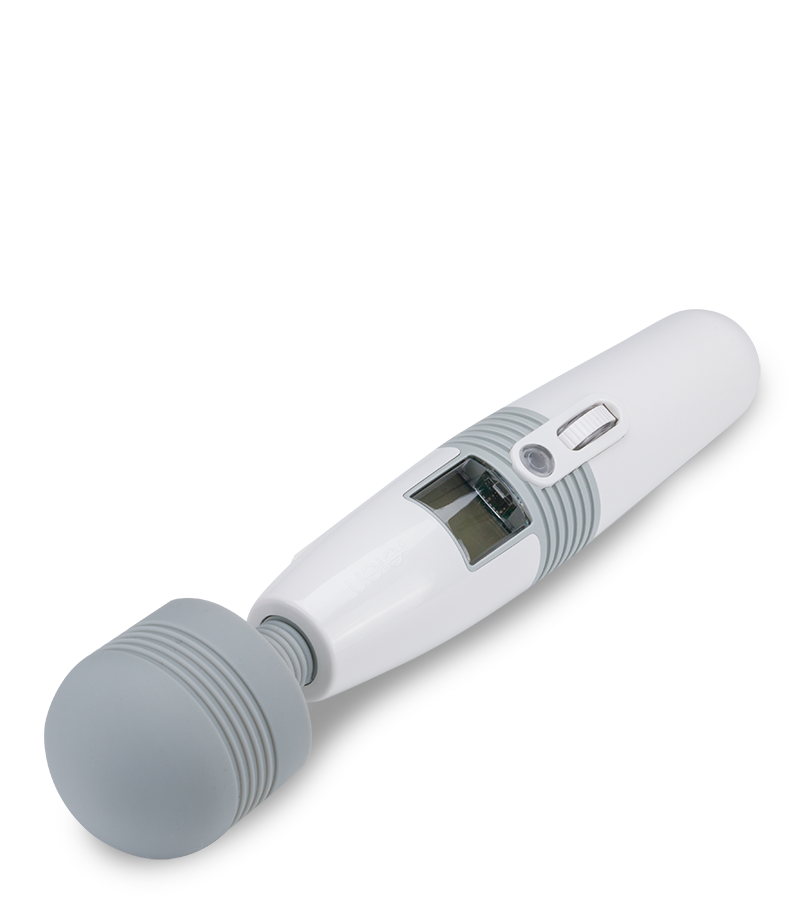 Fantasy-Wand-Vibrator mit digitalem Display Wandy