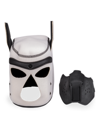 Laden Sie das Bild in den Galerie-Viewer, Farbige Puppy-Play-Hundemaske aus Neopren