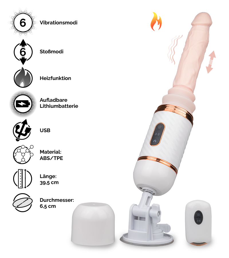 Ferngesteuerte Fickmaschine Julian